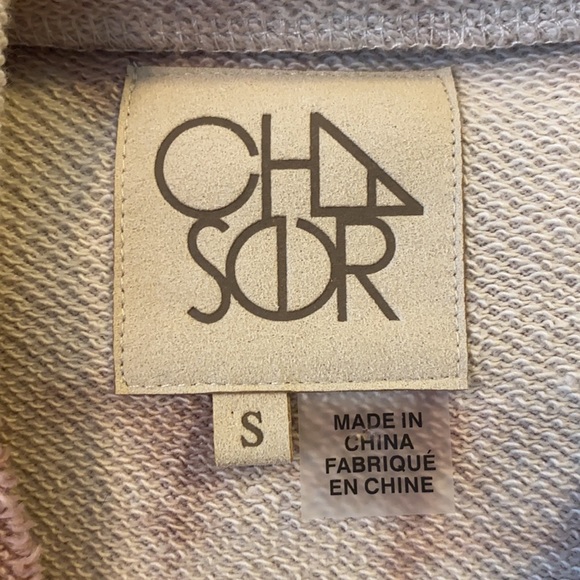 Small pale pink cropped hoodie - Picture 3 of 3